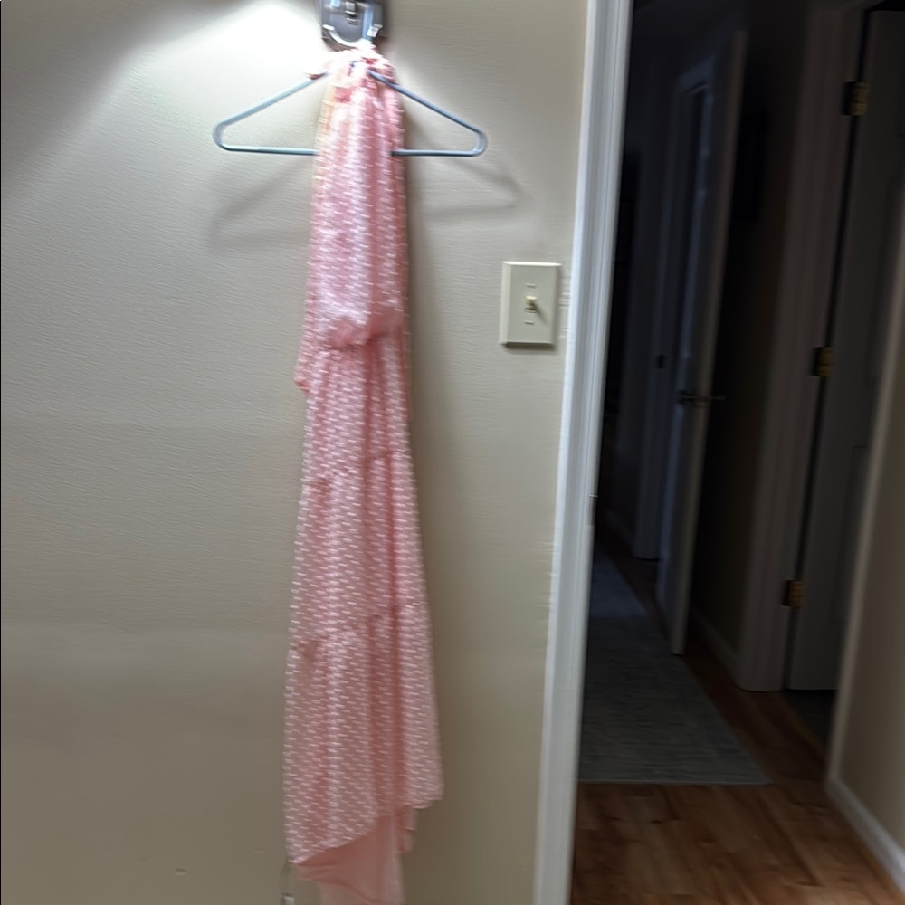 Pink Polka Dot Dress
